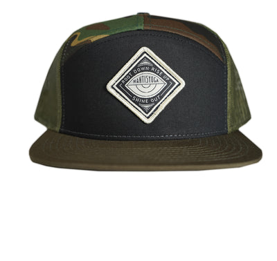 Root to Rise Camo Trucker Hat